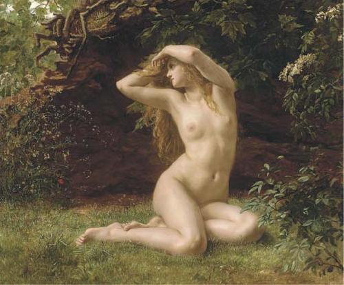Valentine Cameron Prinsep Prints The First Awakening of Eve oil painting image